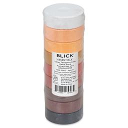 Blick Essentials Tempera Cakes - Set of 9, Large, Portrait Colors, packaging