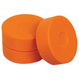 Blick Essentials Tempera Cake - Pkg of 3, Orange, Large