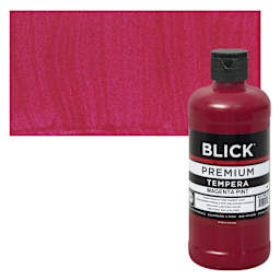 Blick Premium Grade Tempera - Magenta, Pint and swatch