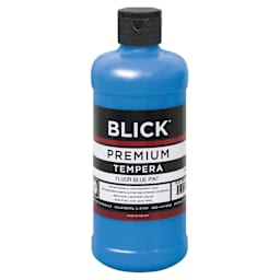 Blick Premium Grade Tempera - Fluorescent Blue, Pint