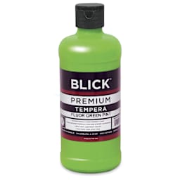 Blick Premium Grade Tempera - Fluorescent Green, Pint
