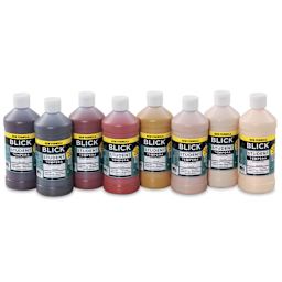 Blick Student Tempera Paints - Set of 8, Multicultural, Pint, pints side by side