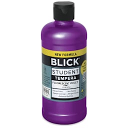 Blick Student Tempera Paint - Fluorescent Violet, 16 oz Bottle