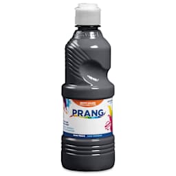 Prang Ready-To-Use Tempera Paint - Black, 16 oz bottle