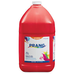 Prang Ready-To-Use Tempera Paint - Red, Gallon