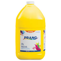 Prang Ready-To-Use Tempera Paint - Yellow, Gallon