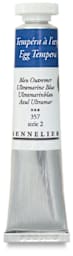 Sennelier Artists Egg Tempera - Front of 21ml Ultramarine Blue Tube