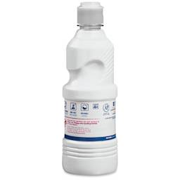 Prang Ready-To-Use Washable Tempera Paint - White, 16 oz back of bottle