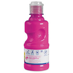 Prang Ready-To-Use Washable Tempera Paints - Magenta, 8 oz bottle back