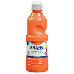 Prang Ready-To-Use Washable Tempera Paint- Orange, 16 oz bottle