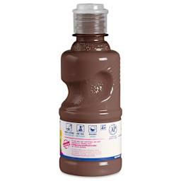 Prang Ready-To-Use Washable Tempera Paints - Brown, 8 oz bottle back