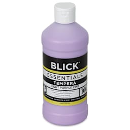 Blick Essentials Tempera - Light Purple, Pint (Front of bottle)