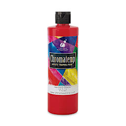 Chroma Chromatemp Artists' Tempera Paint - Red, Pint