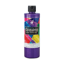 Chroma Chromatemp Artists' Tempera Paint - Pearlescent Violet, Pint