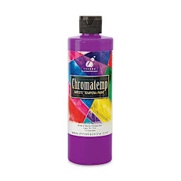 Chroma Chromatemp Artists' Tempera Paint - Fluorescent Violet, Pint