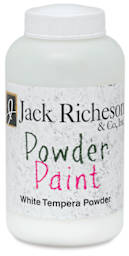 Richeson Powder Tempera Paint - White, 1 lb Jar