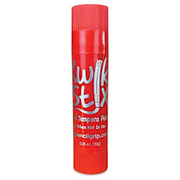 Kwik Stix Tempera Paint Sticks - Red single stick