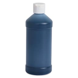 Blick Washable Tempera Paint - Black, 16 oz back