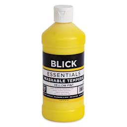 Blick Washable Tempera Paint - Yellow, 16 oz