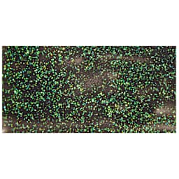 Chroma Glitter Tempera Paint - Black Glitter swatch