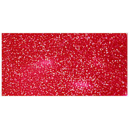 Chroma Glitter Tempera Paint - Red Glitter swatch