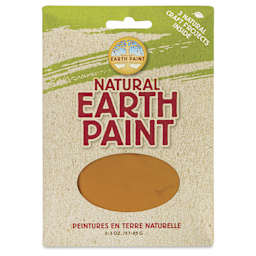 Natural Earth Paint Tempera Paint Powder - Orange (Orange Ochre), 3 oz