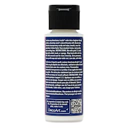 Back of DecoArt Americana Additions Make It Stain Gel Wood Stain Medium in a 59 ml bottle