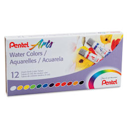 Pentel Water Color Set front of package