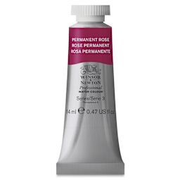 Winsor & Newton Professional Watercolor - Permanent Rose, 14 ml Tube
