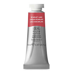 Winsor & Newton Professional Watercolor - Scarlet Lake, 14 ml tube