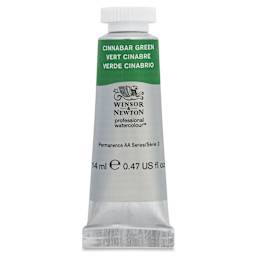 Winsor & Newton Professional Watercolor - Cinnabar Green, 14 ml Tube
