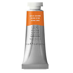 Winsor & Newton Professional Watercolor - Gold Ochre, 14 ml Tube