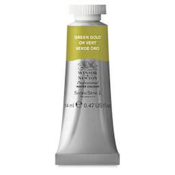 Winsor & Newton Professional Watercolor - Green Gold, 14 ml Tube