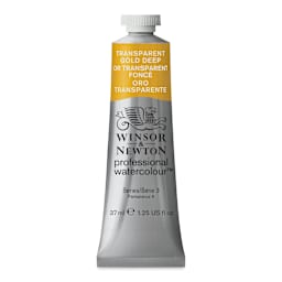 Winsor & Newton Professional Watercolor - Transparent Gold Deep, 37 ml Tube