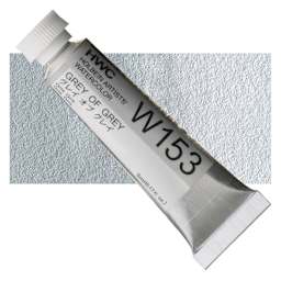 Holbein Artists' Watercolor - Grey of Grey, 5 ml tube and swatch