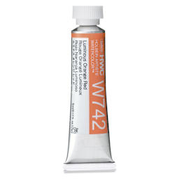 Holbein Artists' Watercolor - Luminous Orange Red, 5 ml Tube