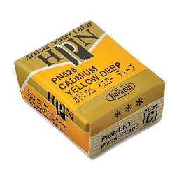 Holbein Artists' Watercolor Half Pan - Cadmium Yellow Deep