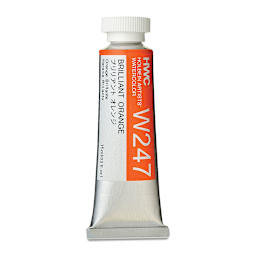 Holbein Artists' Watercolor - Brilliant Orange, 15 ml tube