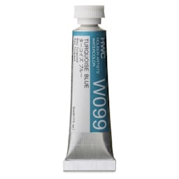 Holbein Artists' Watercolor - Turquoise Blue, 5 ml Tube