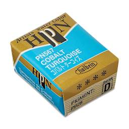 Holbein Artists' Watercolor Half Pan - Cobalt Turquoise