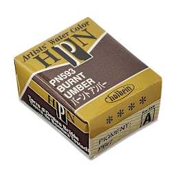 Holbein Artists' Watercolor Half Pan - Burnt Umber