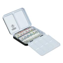 Schmincke Horadam Aquarell Watercolor Pans - Set of 12, Floral Half Pans - Blick Exclusive!
