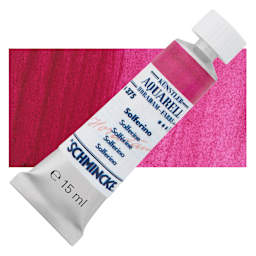 Schmincke Horadam Aquarell Artist Watercolor - Solferino, 15 ml tube and swatch