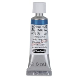 Schmincke Horadam Aquarell Artist Watercolor - Helio Turquoise, 5 ml tube