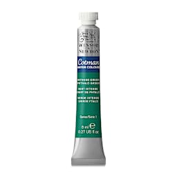 Winsor & Newton Cotman Watercolor - Intense Phthalo Green, 8 ml tube