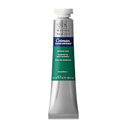 Winsor & Newton Cotman Watercolor - Viridian Hue, 21 ml tube