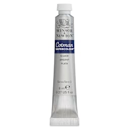 Winsor & Newton Cotman Watercolors - Silver, 8 ml, Tube