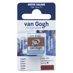 Van Gogh Watercolor Half Pan - Copper