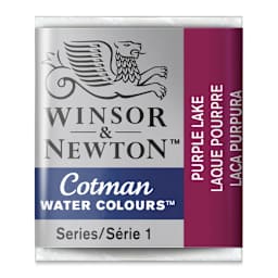 Winsor & Newton Cotman Watercolor Half Pan - Purple Lake