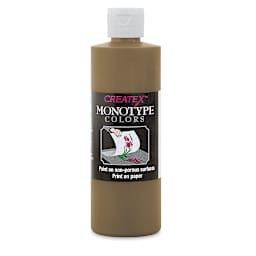 Createx Monotype Colors - Raw Umber, 8 oz bottle